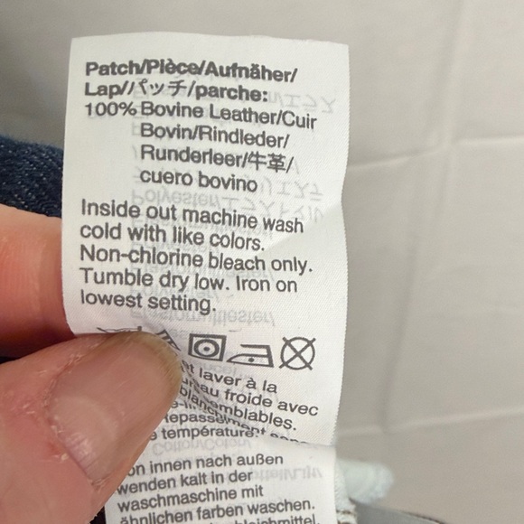 Madewell Women's Dark Indigo Skinny Jeans - Picture 9 of 9